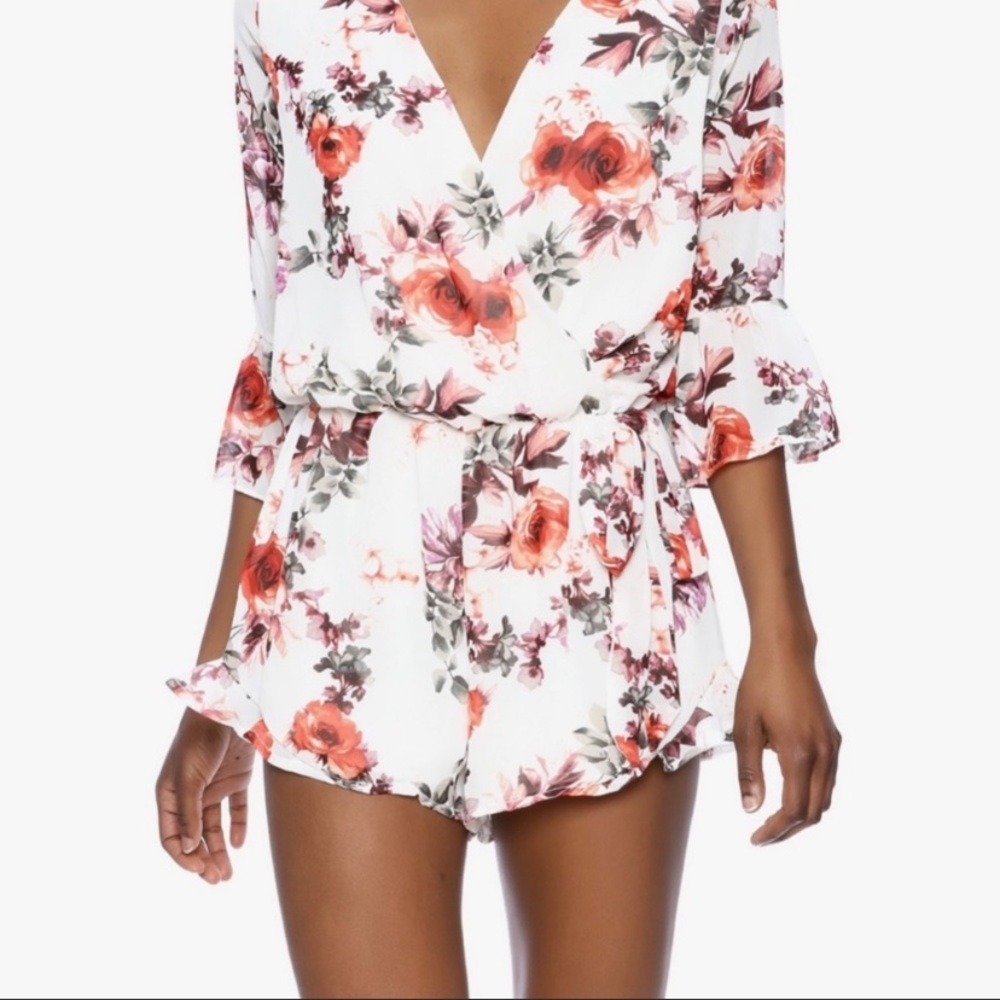 Floral romper